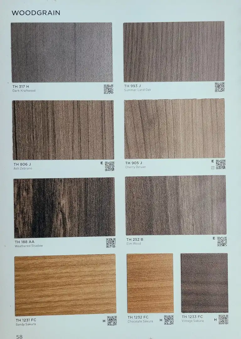 Katalog HPL Kayu Doff/Matte 11
