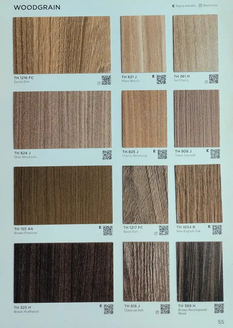 Katalog HPL Kayu Doff/Matte 10